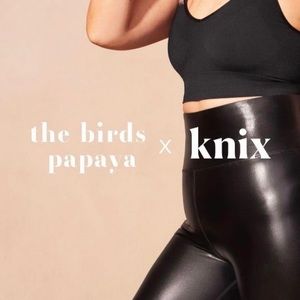 PAPAYA X KNIX Faux Leather Leggings!